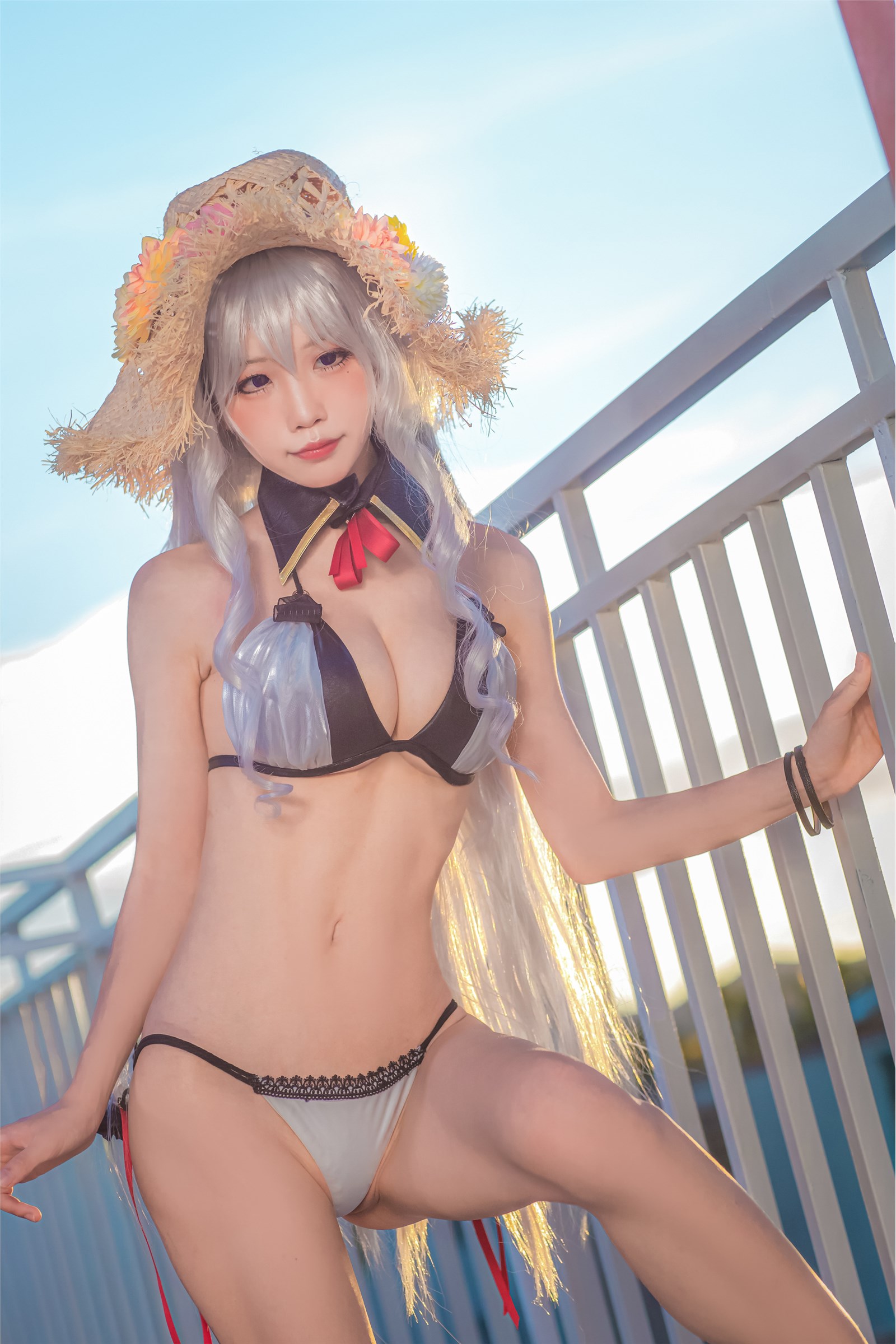 Aqua Water Miao - Alge rie Swimsuit (Azur Lane)(18)